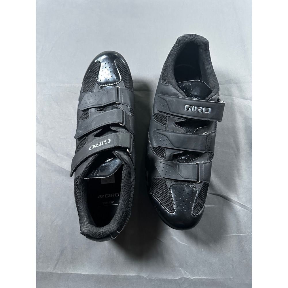 Giro Techne Mens Cycling Shoes Black Road Bike Indoor Spin‎ Shoes Size 14.5 US